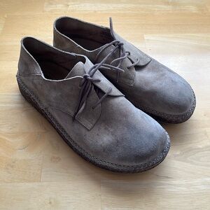 BIRKENSTOCK Utti Suede Derby Shoes
